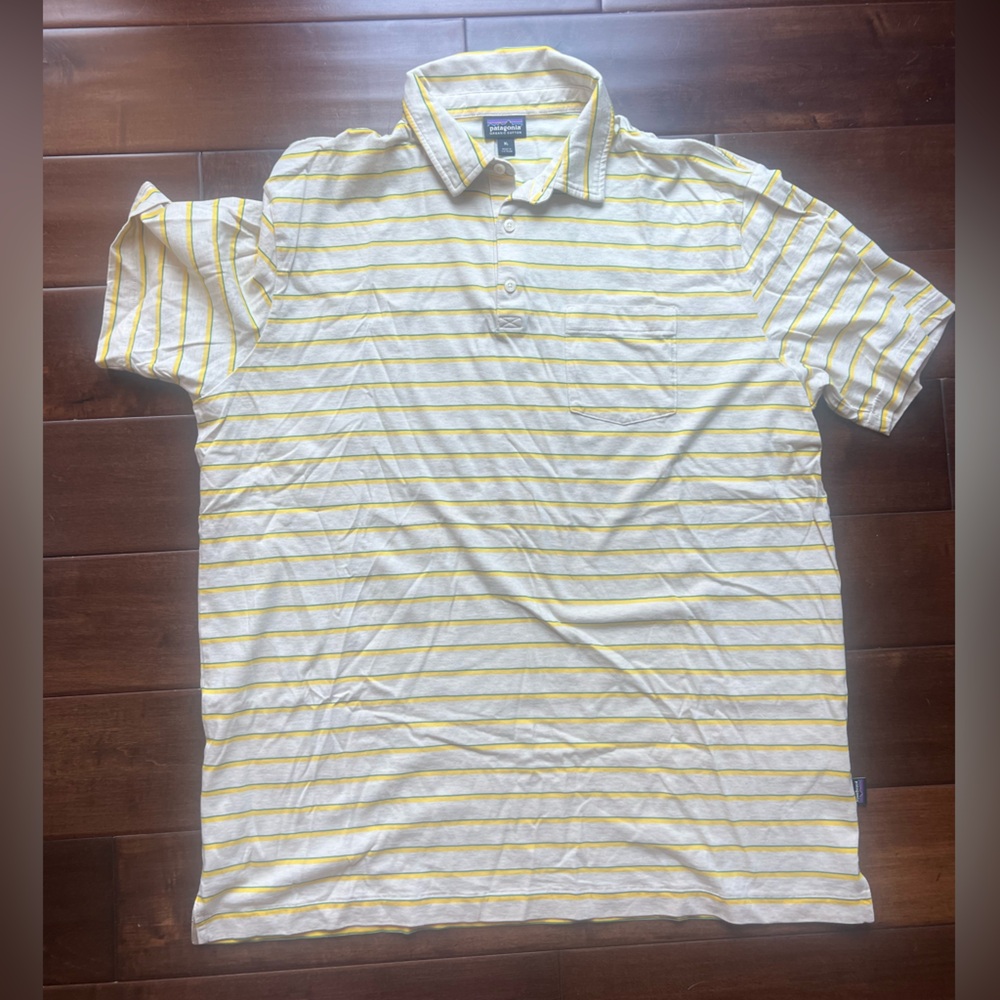 Patagonia Men’s XL Striped Polo